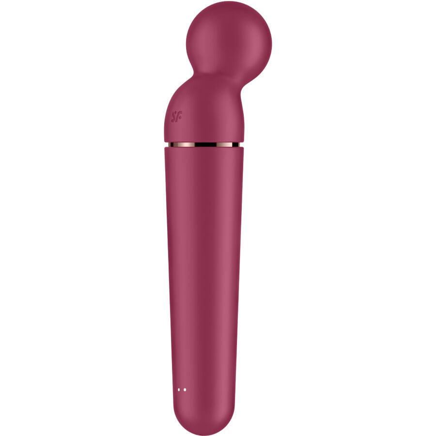 SATISFYER - PLANET WAND-ER MASAJEADOR VIBRADOR BERRY - Sensuana.es