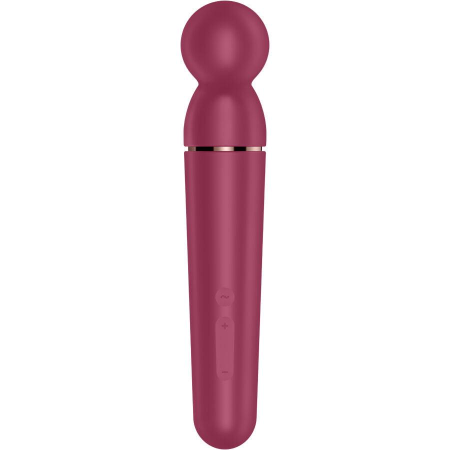 SATISFYER - PLANET WAND-ER MASAJEADOR VIBRADOR BERRY - Sensuana.es