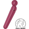 SATISFYER - PLANET WAND-ER MASAJEADOR VIBRADOR BERRY - Sensuana.es