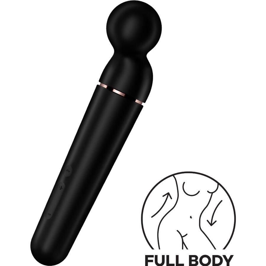 SATISFYER - PLANET WAND-ER MASAJEADOR VIBRADOR BERRY - Sensuana.es