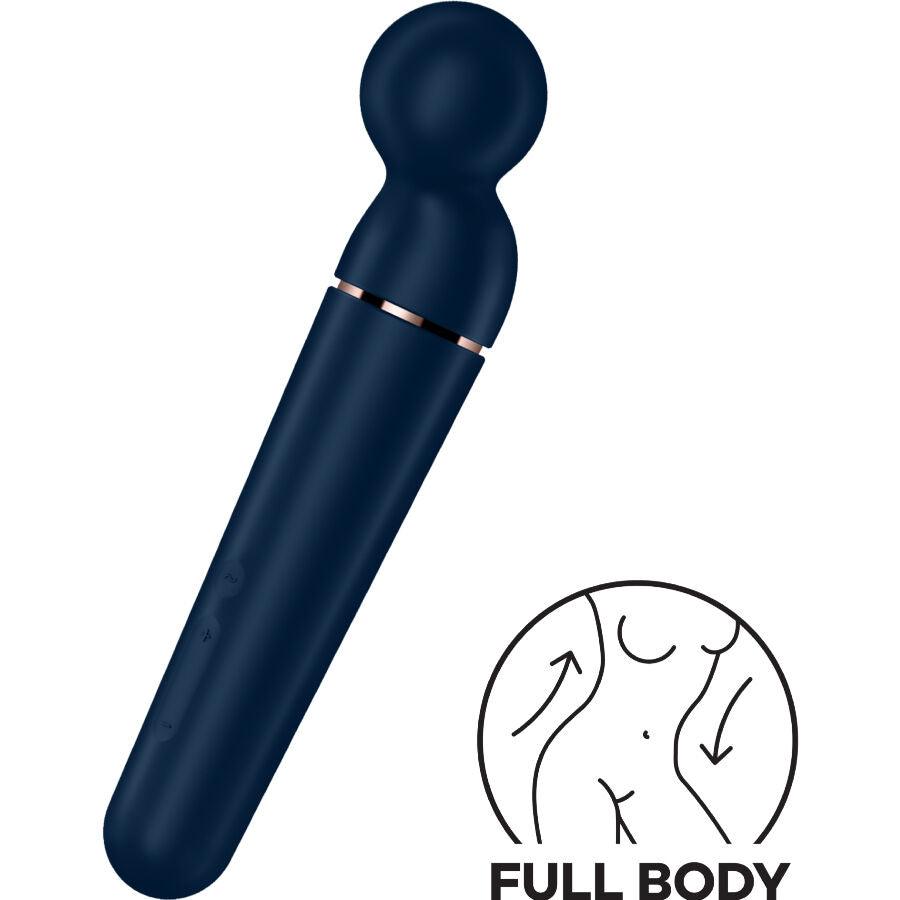 SATISFYER - PLANET WAND-ER MASAJEADOR VIBRADOR BERRY - Sensuana.es