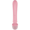 SATISFYER - TRIPLE LOVER MASAJEADOR VIBRADOR RABBIT ROSA - Sensuana.es