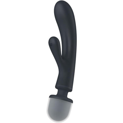 SATISFYER - TRIPLE LOVER MASAJEADOR VIBRADOR RABBIT ROSA - Sensuana.es