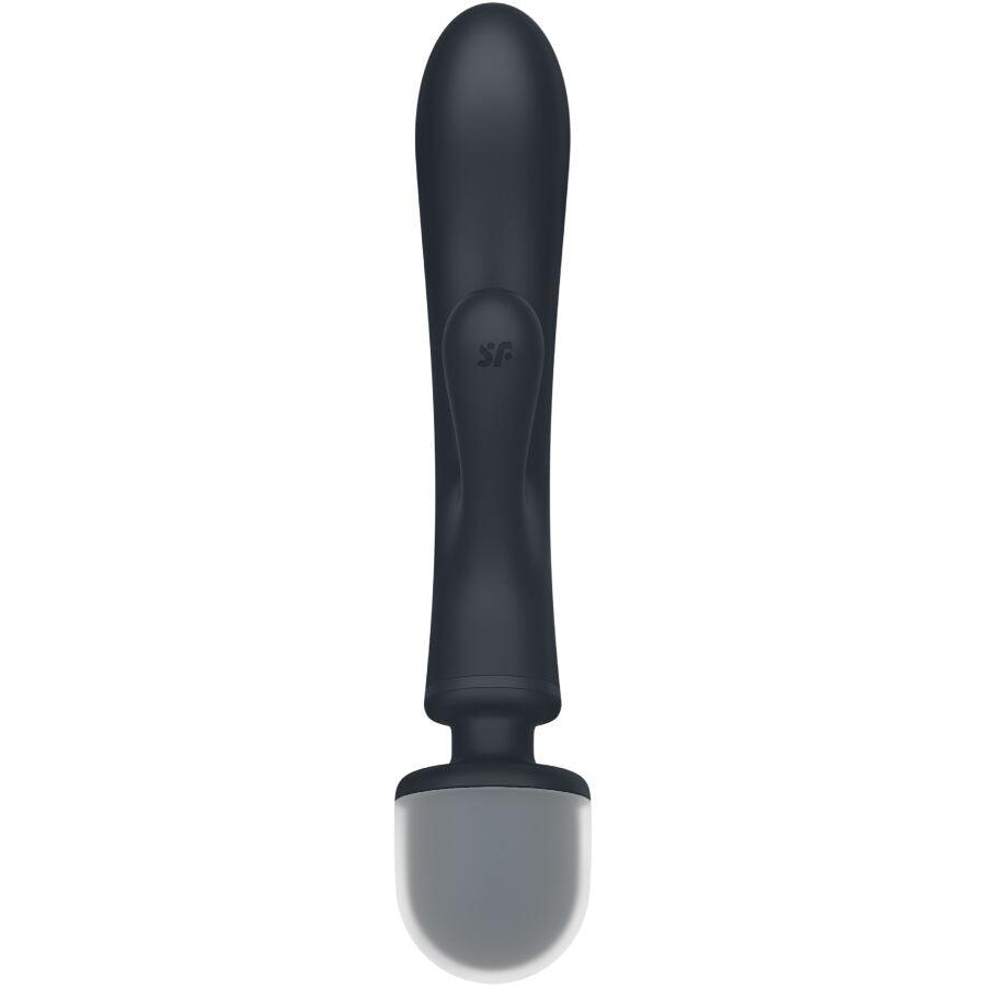 SATISFYER - TRIPLE LOVER MASAJEADOR VIBRADOR RABBIT ROSA - Sensuana.es