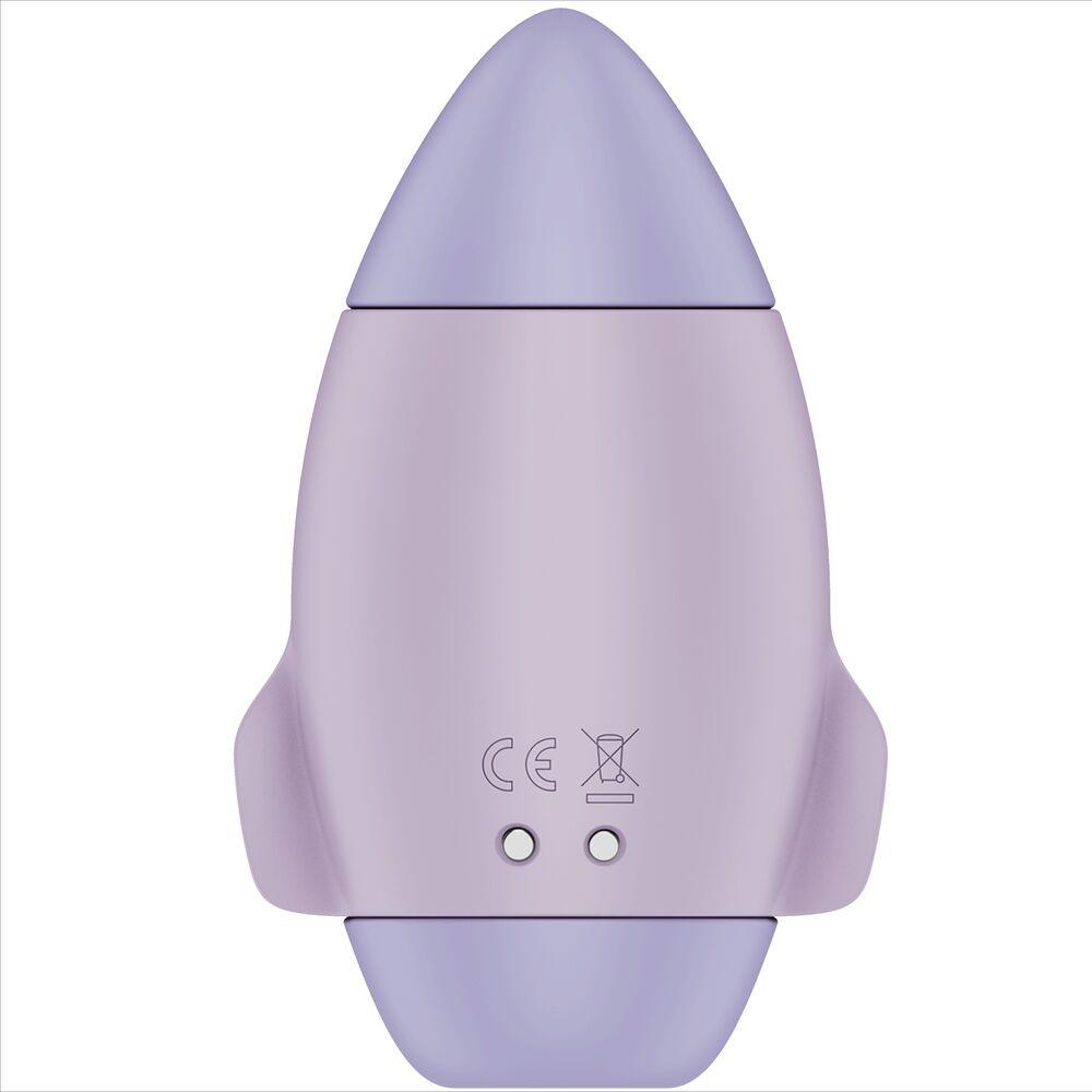 SATISFYER - MISSION CONTROL LILA VIBRADOR PEQUEÑO DE DOBLE IMPULSO - Sensuana.es