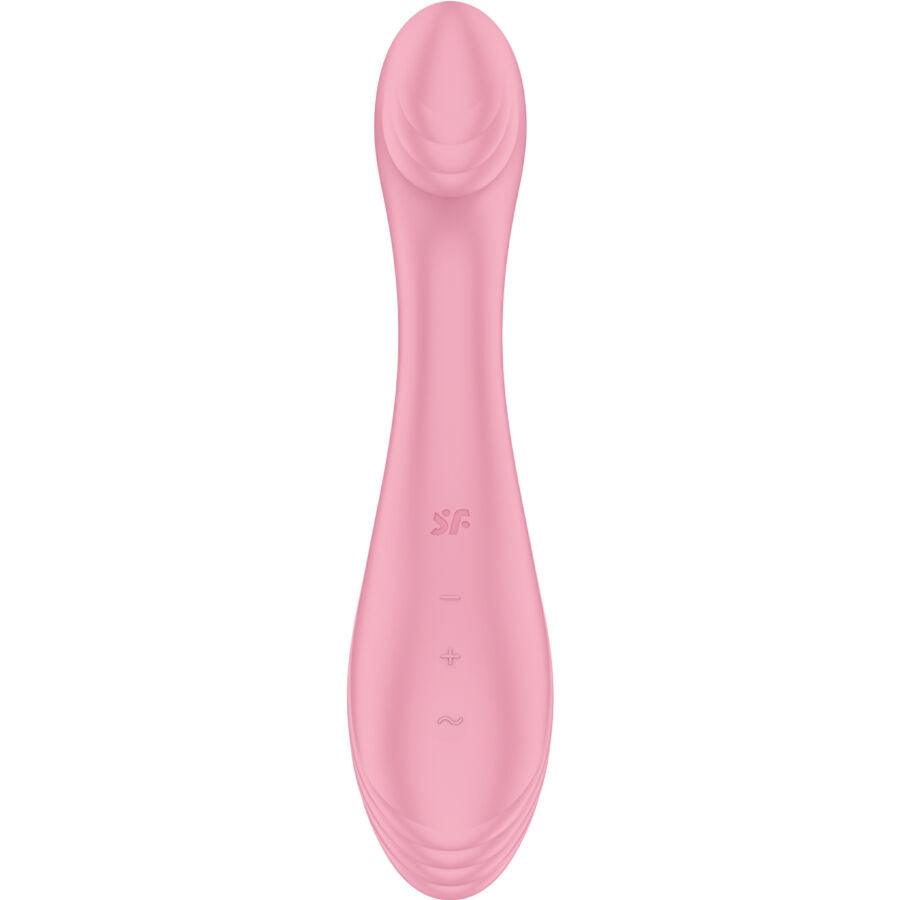 SATISFYER - G-FORCE ESTIMULADOR VIBRADOR PUNTO G ROSA - Sensuana.es