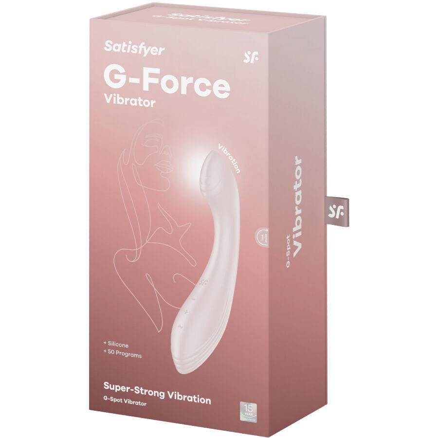 SATISFYER - G-FORCE ESTIMULADOR VIBRADOR PUNTO G ROSA - Sensuana.es