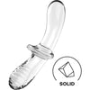 SATISFYER - DOUBLE CRYSTAL DILDO TRANSPARENTE - Sensuana.es