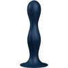 SATISFYER - DOUBLE BALL-R DILDO SILICONA GRANATE - Sensuana.es