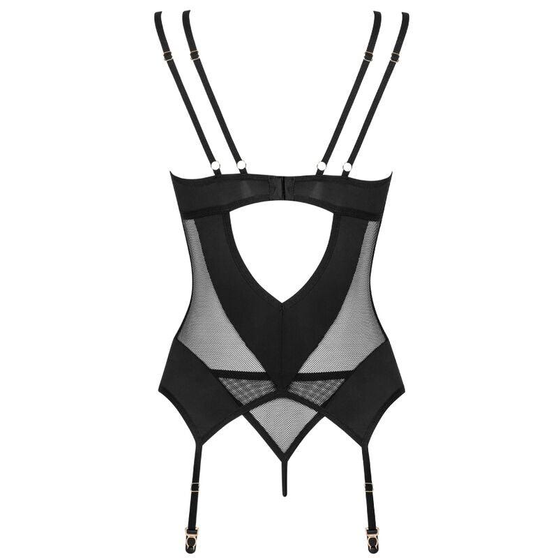 OBSESSIVE - NESARI CORSET & TANGA XS/S - Sensuana.es