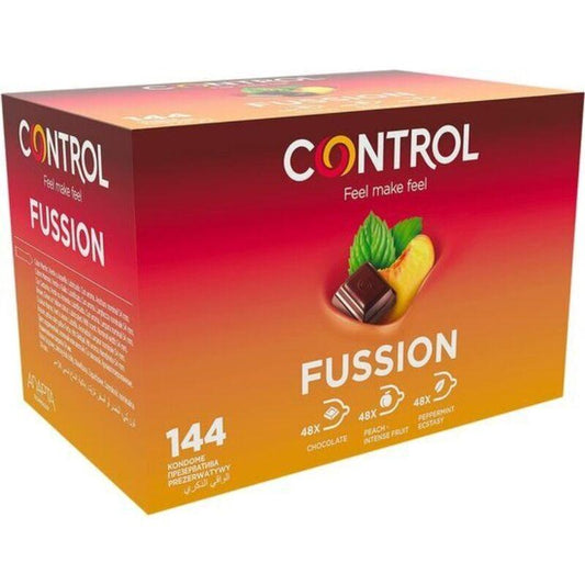 CONTROL - ADAPTA FUSSION PRESERVATIVOS 144 UNIDADES - Sensuana.es