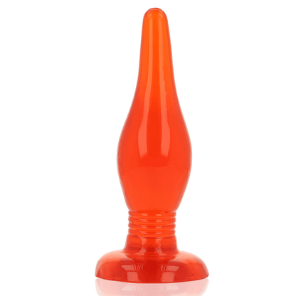 BAILE - PLUG ANAL TACTO SUAVE ROJO 14.2 CM - Sensuana.es