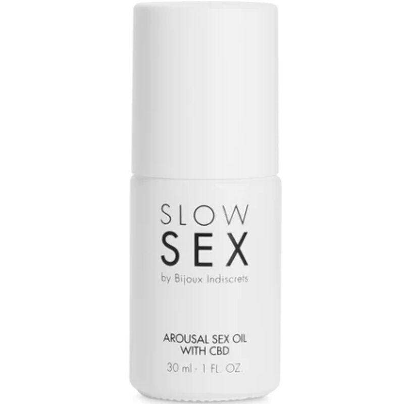 BIJOUX - SLOW SEX ACEITE DE MASAJE SEXUAL CON CBD 30 ML - Sensuana.es