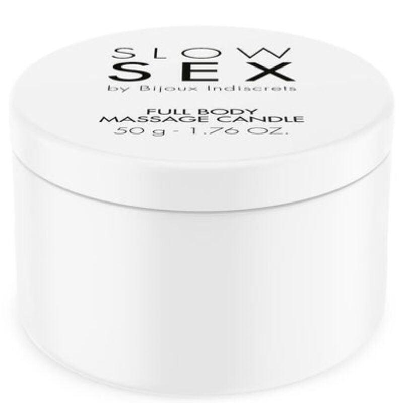 BIJOUX - SLOW SEX VELA DE MASAJE CORPORAL 50 G - Sensuana.es