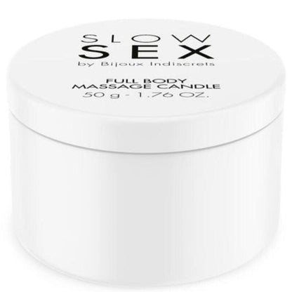 BIJOUX - SLOW SEX VELA DE MASAJE CORPORAL 50 G - Sensuana.es