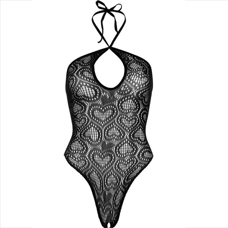 LEG AVENUE - BODY CUELLO HALTER SIN COTURAS NEGRO - Sensuana.es