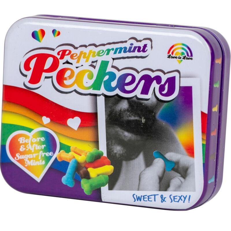 SPENCER & FLEETWOOD - PECKERS CARAMELOS ARCOIRIS DE MENTA - Sensuana.es