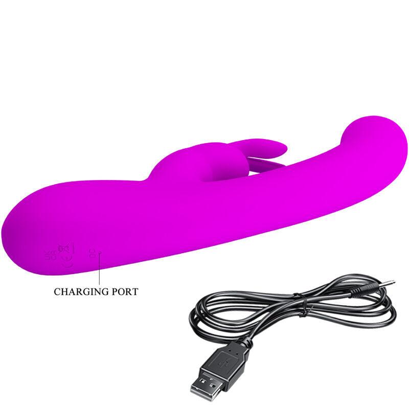 PRETTY LOVE - LAMAR VIBRADOR RABBIT & PUNTO G VIOLETA - Sensuana.es