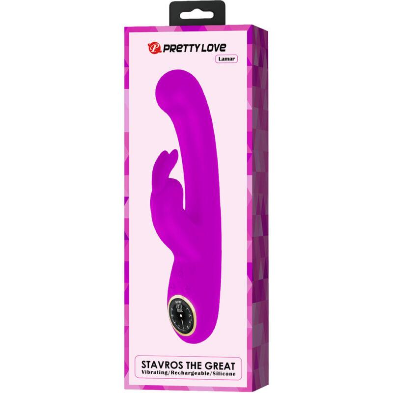 PRETTY LOVE - LAMAR VIBRADOR RABBIT & PUNTO G VIOLETA - Sensuana.es