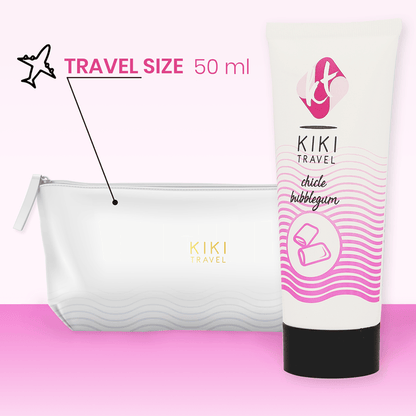 KIKÍ TRAVEL - LUBRICANTE SABOR A CHICLE 50 ML - Sensuana.es