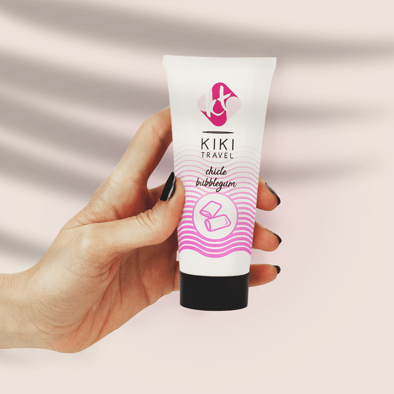 KIKÍ TRAVEL - LUBRICANTE SABOR A CHICLE 50 ML - Sensuana.es