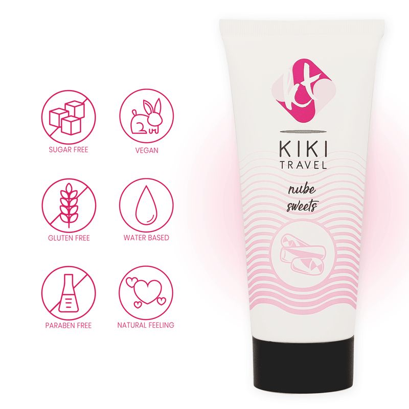 KIKÍ TRAVEL - LUBRICANTE SABOR A NUBE 50 ML - Sensuana.es