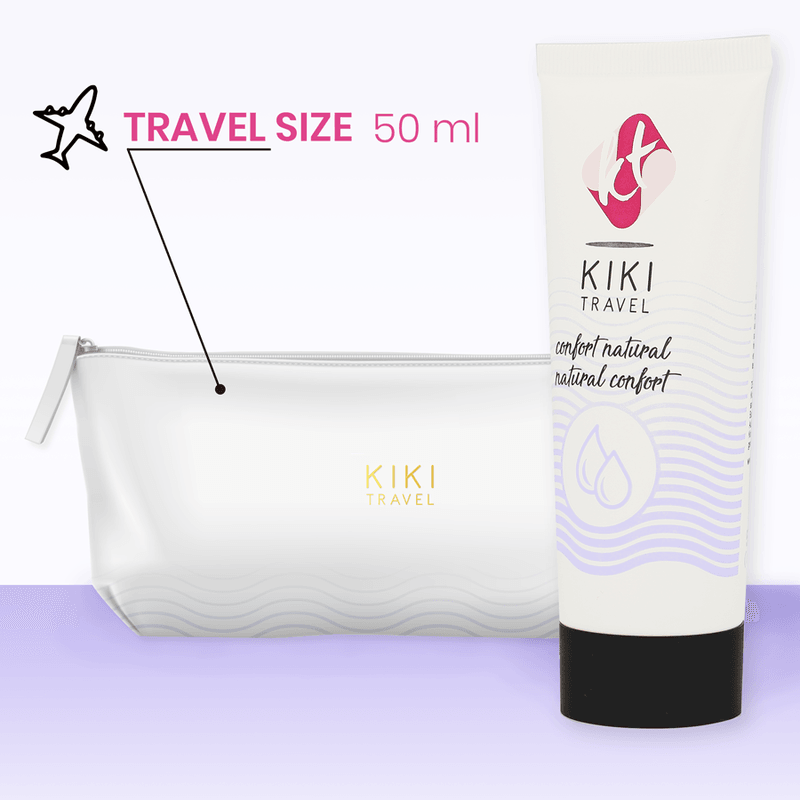 KIKÍ TRAVEL - GEL DESLIZANTE NATURAL CONFORT 50 ML - Sensuana.es