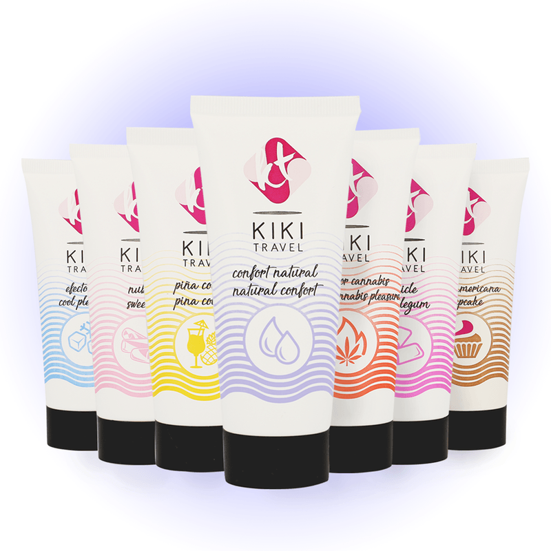 KIKÍ TRAVEL - GEL DESLIZANTE NATURAL CONFORT 50 ML - Sensuana.es