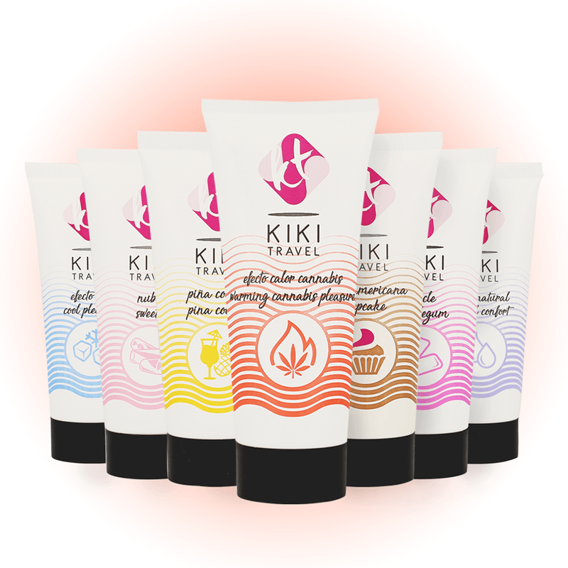 KIKÍ TRAVEL - GEL DESLIZANTE SABOR A CANNABIS EFECTO CALOR INTENSO 50 ML - Sensuana.es