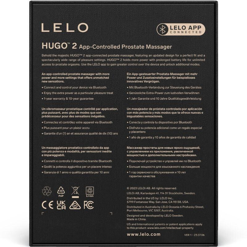 LELO - HUGO 2 MASAJEADOR DE PROSTATA VERDE - Sensuana.es