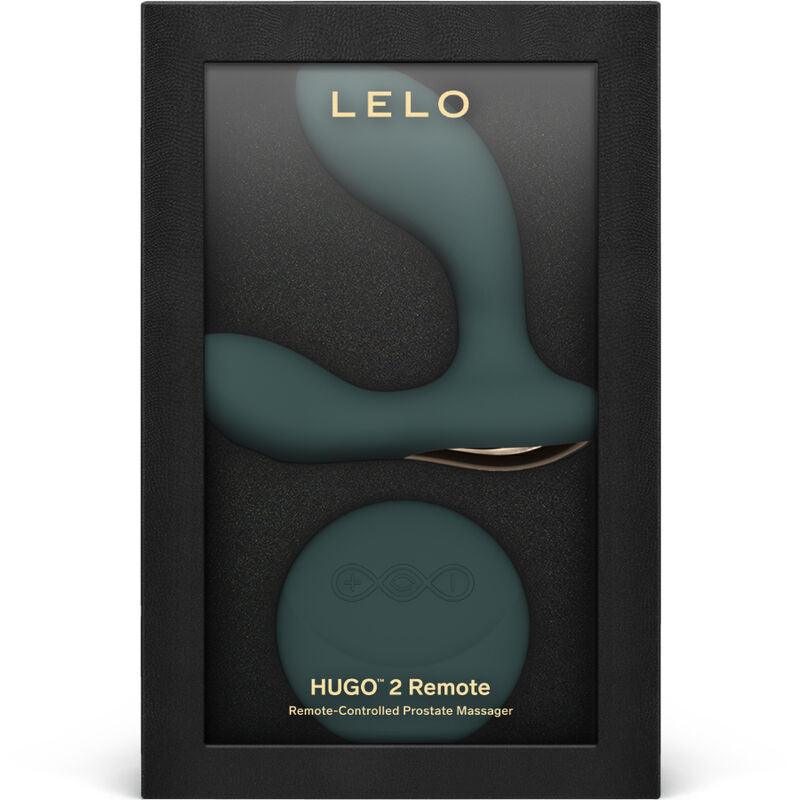 LELO - HUGO 2 MASAJEADOR DE PROSTATA CONTROL REMOTO VERDE - Sensuana.es