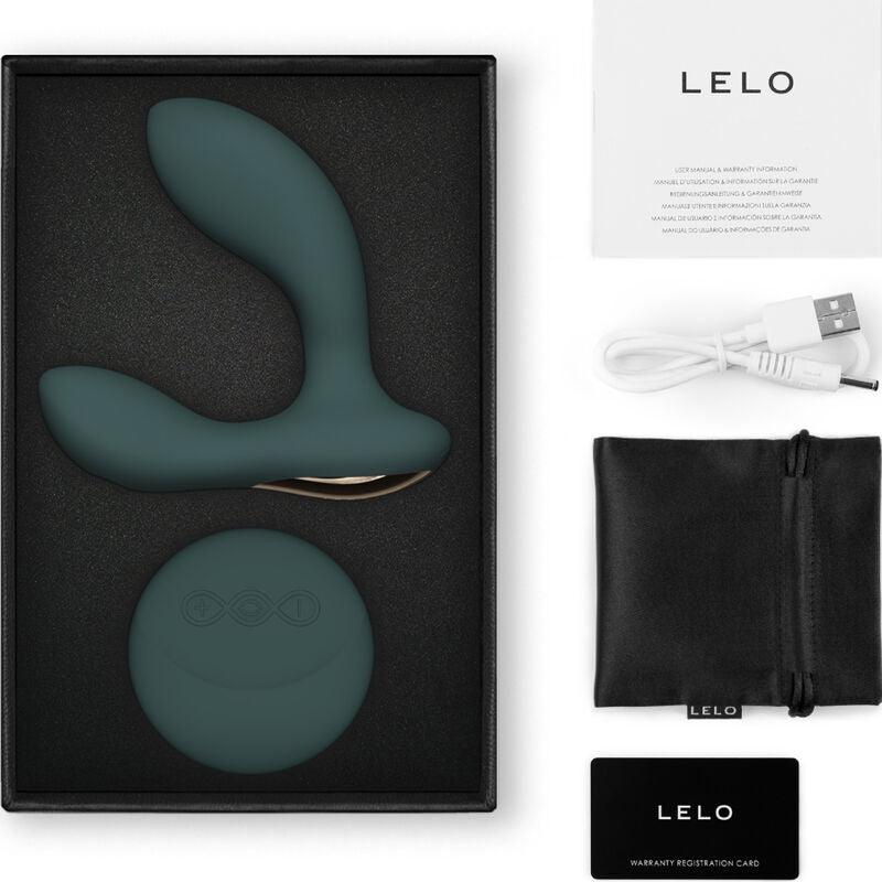 LELO - HUGO 2 MASAJEADOR DE PROSTATA CONTROL REMOTO VERDE - Sensuana.es