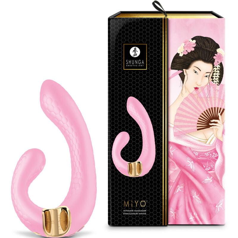 SHUNGA - MIYO MASAJEADOR INTIMO ROSA - Sensuana.es