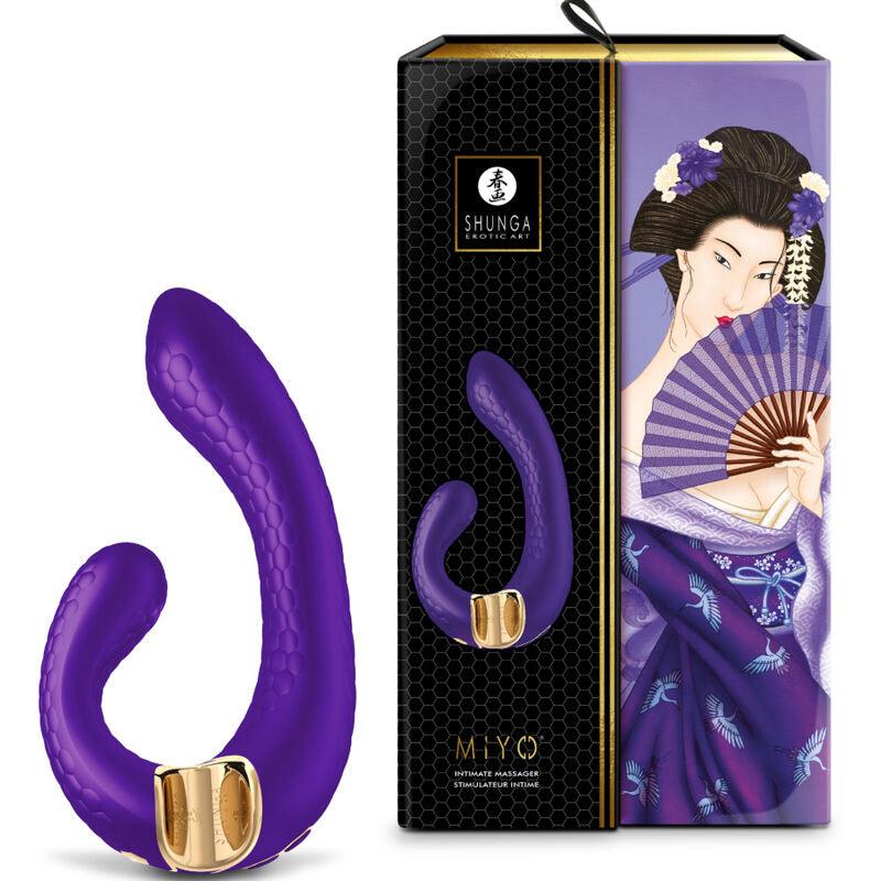 SHUNGA - MIYO MASAJEADOR INTIMO ROSA - Sensuana.es