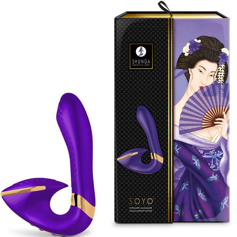 SHUNGA - SOYO MASAJEADOR INTIMO ROSA - Sensuana.es