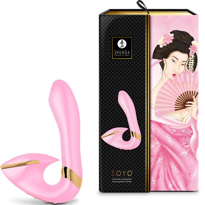 SHUNGA - SOYO MASAJEADOR INTIMO ROSA - Sensuana.es