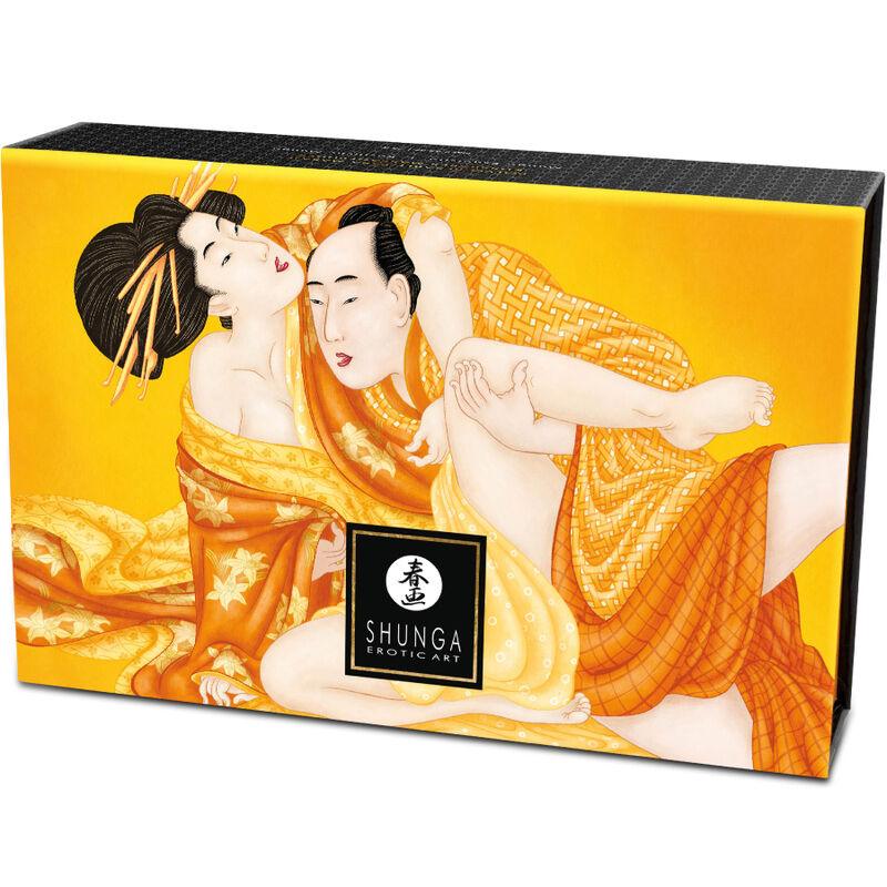 SHUNGA - KIT POLVOS DE MASAJE COMESTIBLE MANGO - Sensuana.es