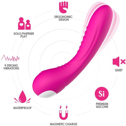 ARMONY - LEGEND VIBRADOR SILICONA FUCSIA - Sensuana.es