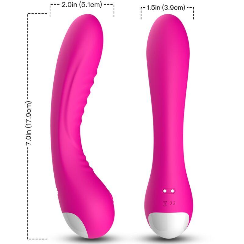 ARMONY - LEGEND VIBRADOR SILICONA FUCSIA - Sensuana.es