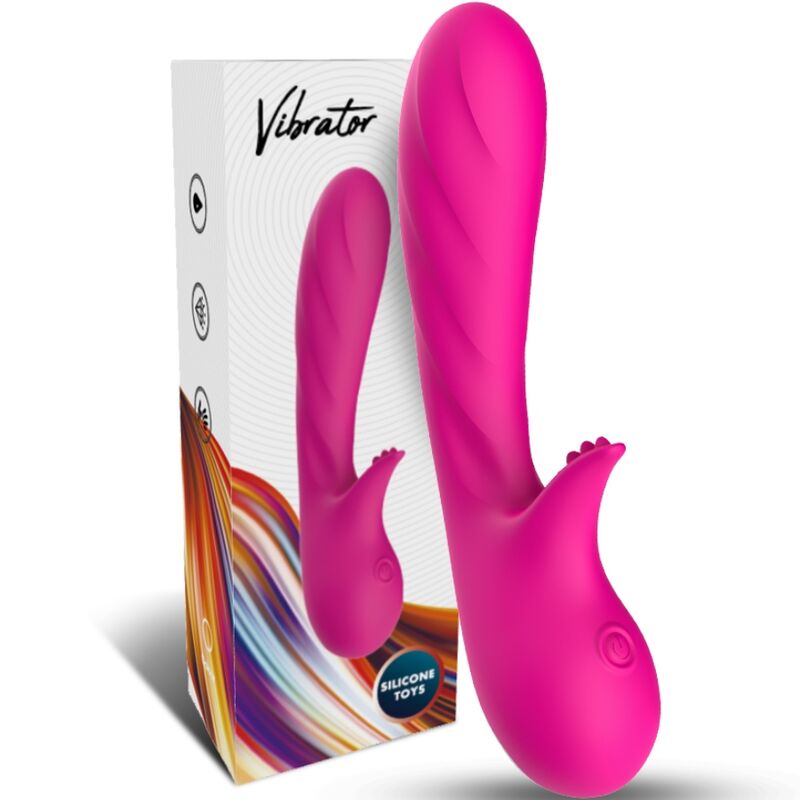 ARMONY - ROMANCE VIBRADOR CON ESTIMULADOR FUCSIA - Sensuana.es