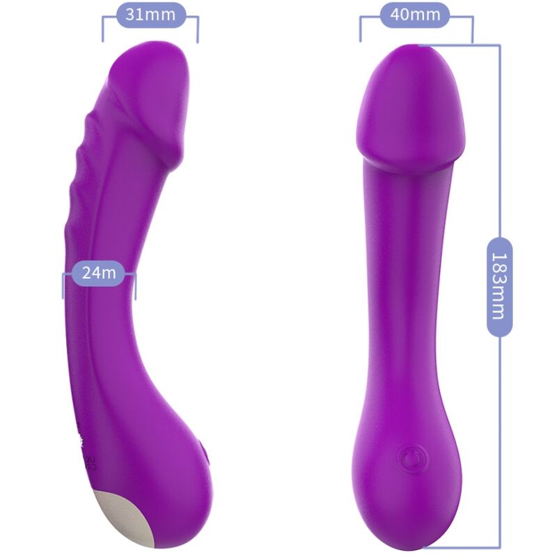 ARMONY - DILDO VIBRADOR PUNTO G SILICONA VIOLETA - Sensuana.es