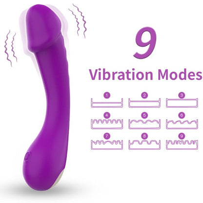 ARMONY - DILDO VIBRADOR PUNTO G SILICONA VIOLETA - Sensuana.es