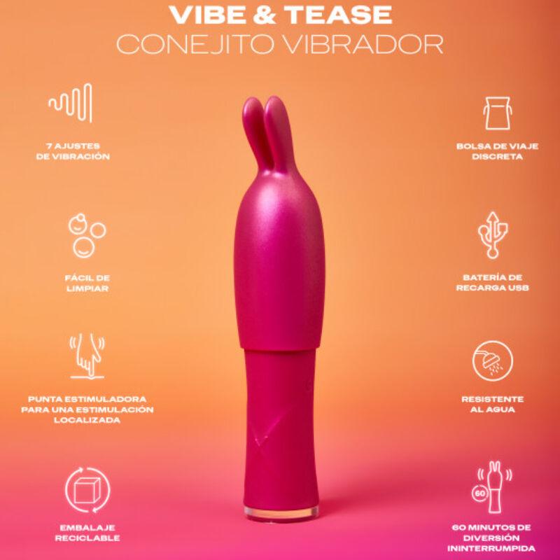 DUREX - TOY VIBRADOR VIBE & TEASE - Sensuana.es