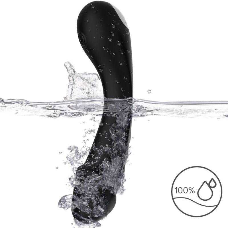 ARMONY - DILDO VIBRADOR PUNTO G SILICONA NEGRO - Sensuana.es