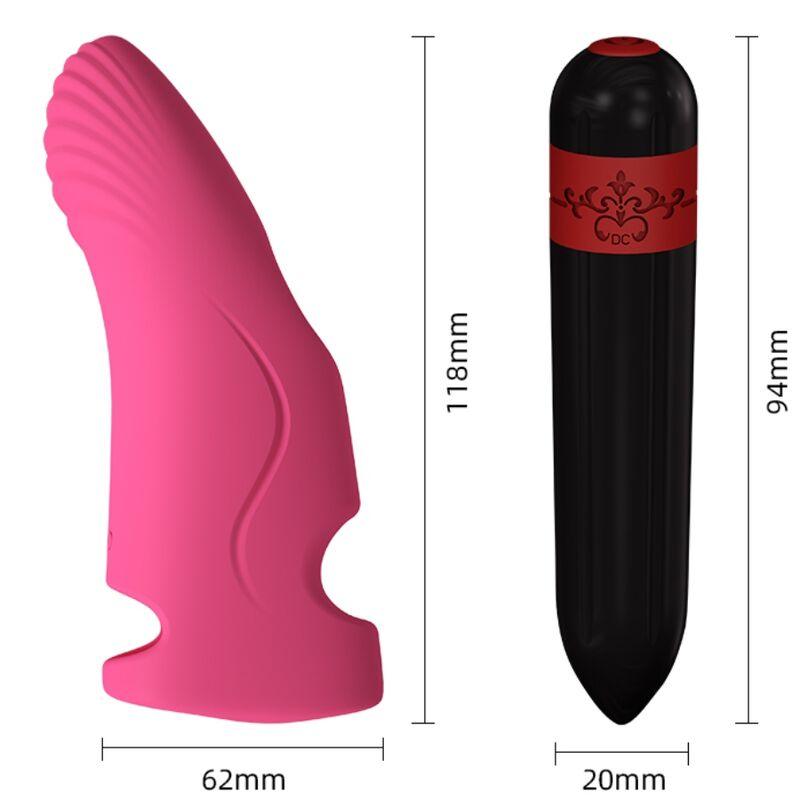 ARMONY - AURORA VIBRADOR DEDAL FUCSIA - Sensuana.es