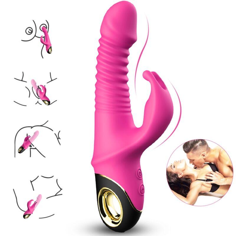 ARMONY - ZING DILDO VIBRADOR RABBIT FUCSIA - Sensuana.es