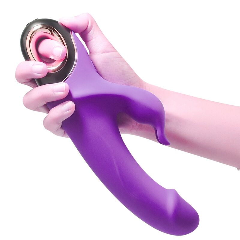 ARMONY - METEROR DILDO VIBRADOR RABBIT ROTADOR VIOLETA - Sensuana.es