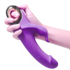 ARMONY - METEROR DILDO VIBRADOR RABBIT ROTADOR VIOLETA - Sensuana.es