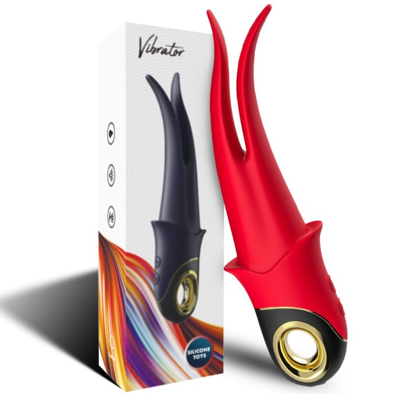 ARMONY - SHADOW VIBRADOR PINZA ROJO - Sensuana.es