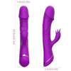 ARMONY - DILDO VIBRADOR RABBIT SILICONA VIOLETA - Sensuana.es